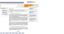 Desktop Screenshot of miraline.com