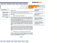 Tablet Screenshot of miraline.com